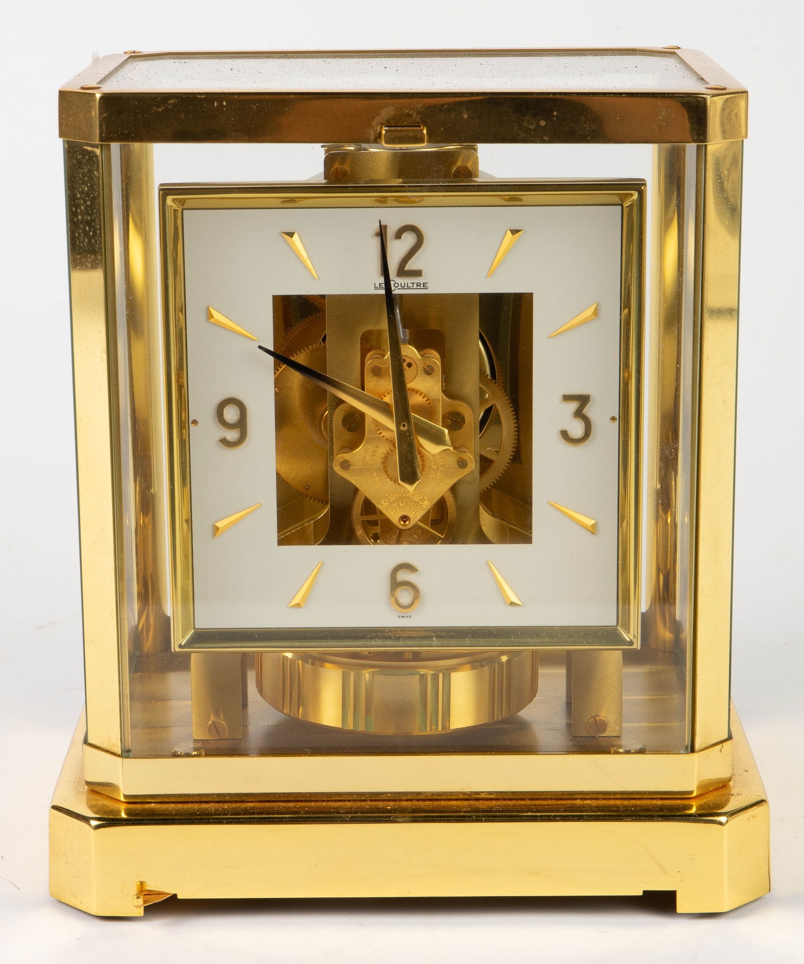 LeCoultre Atmos 15 Jewel Brass Swiss Clock. (1 of 5)