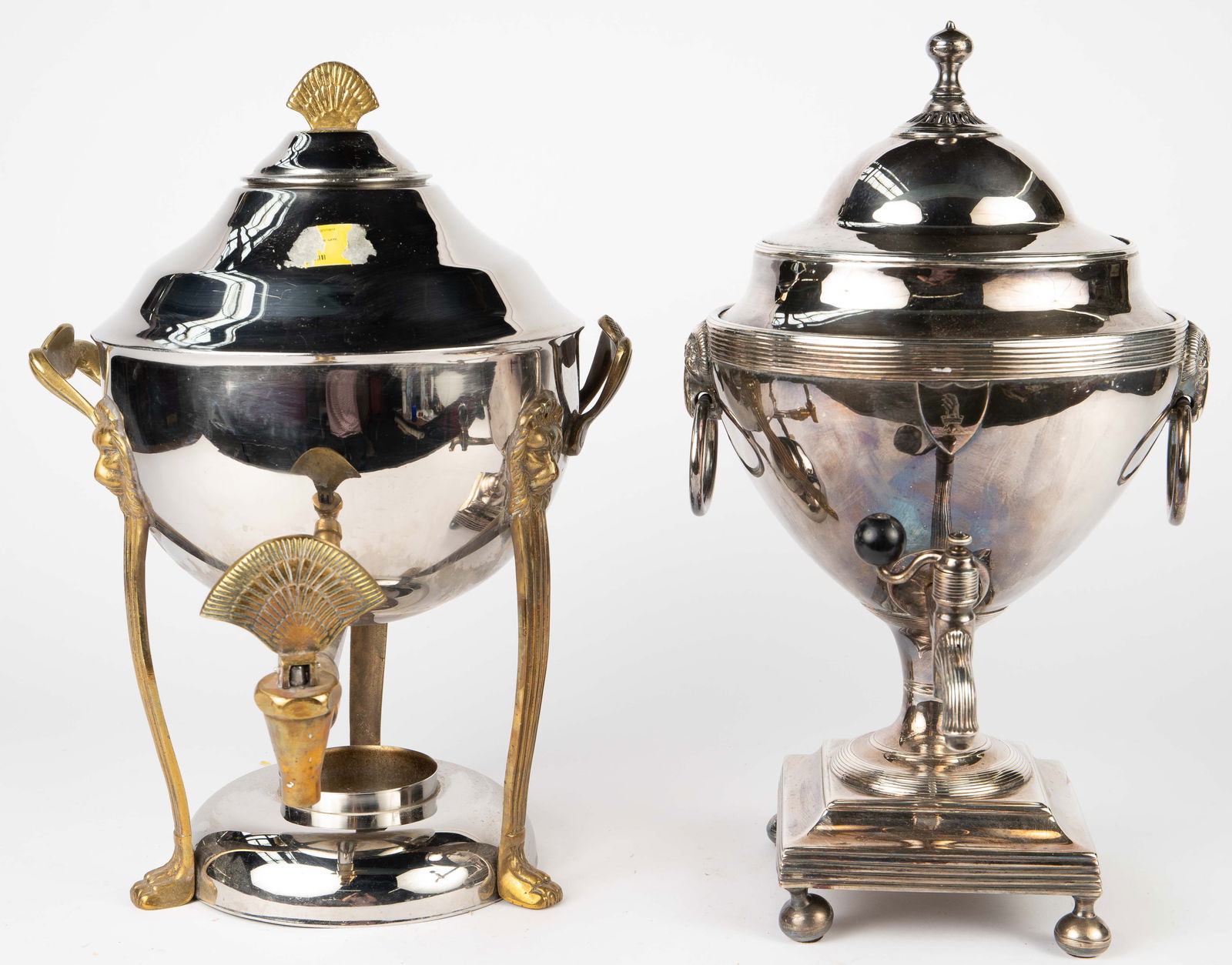 Lot: Cow Butter Dish, Samovar w/ Animal Heads, etc (1 of 15)