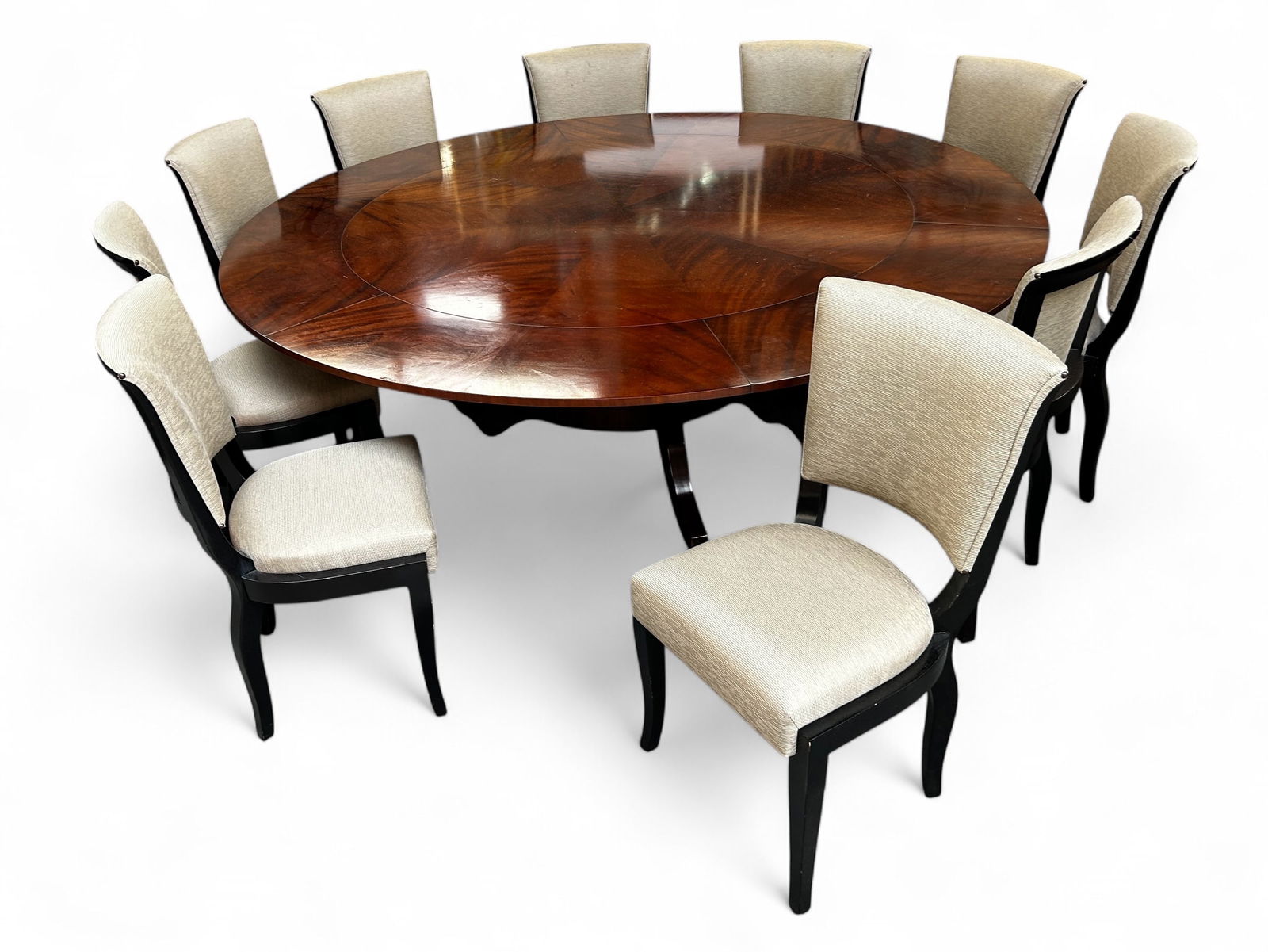 Chandler Telescoping Table w/ Ten Chairs. (1 of 20)
