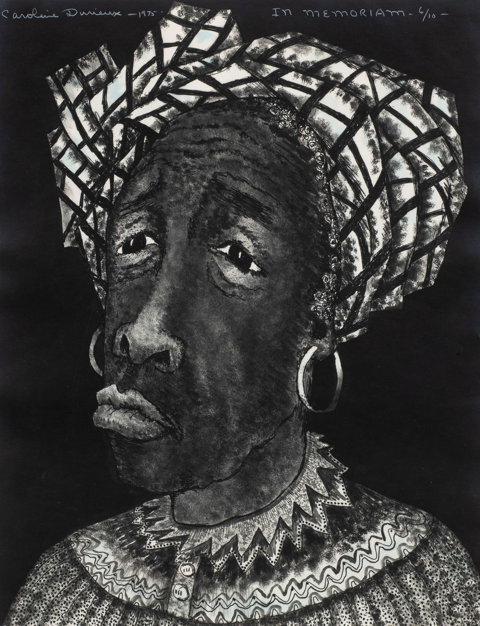 In Memoriam, Portrait Print by Caroline Durieux. (1 of 6)