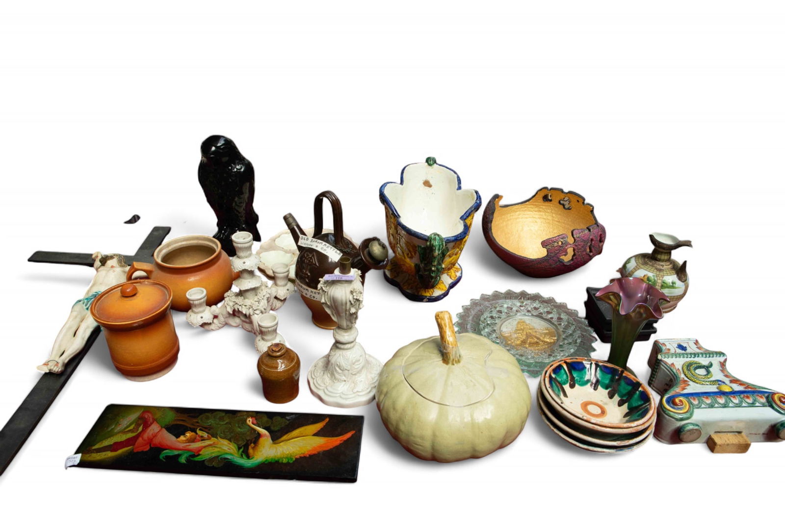 Lot of Mostly Pottery Items - Watson, Limoges, Etc (1 of 8)