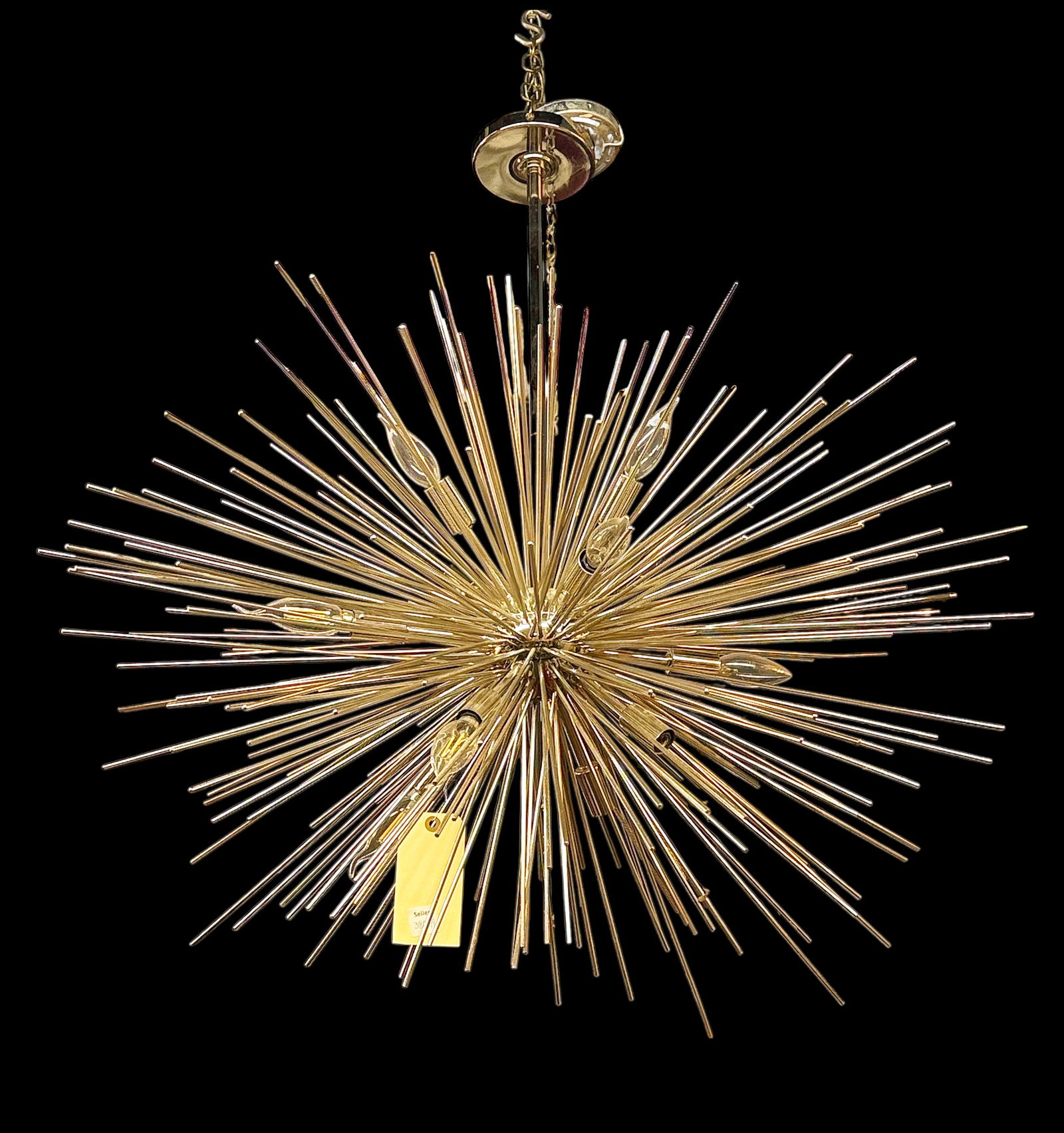 Atomic or Sputnik Chandelier- Stainless or Chrome. (1 of 1)