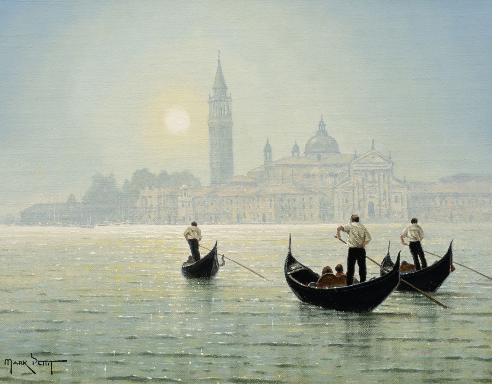 Venetian Canal Scene, Mark Pettit. (1 of 6)