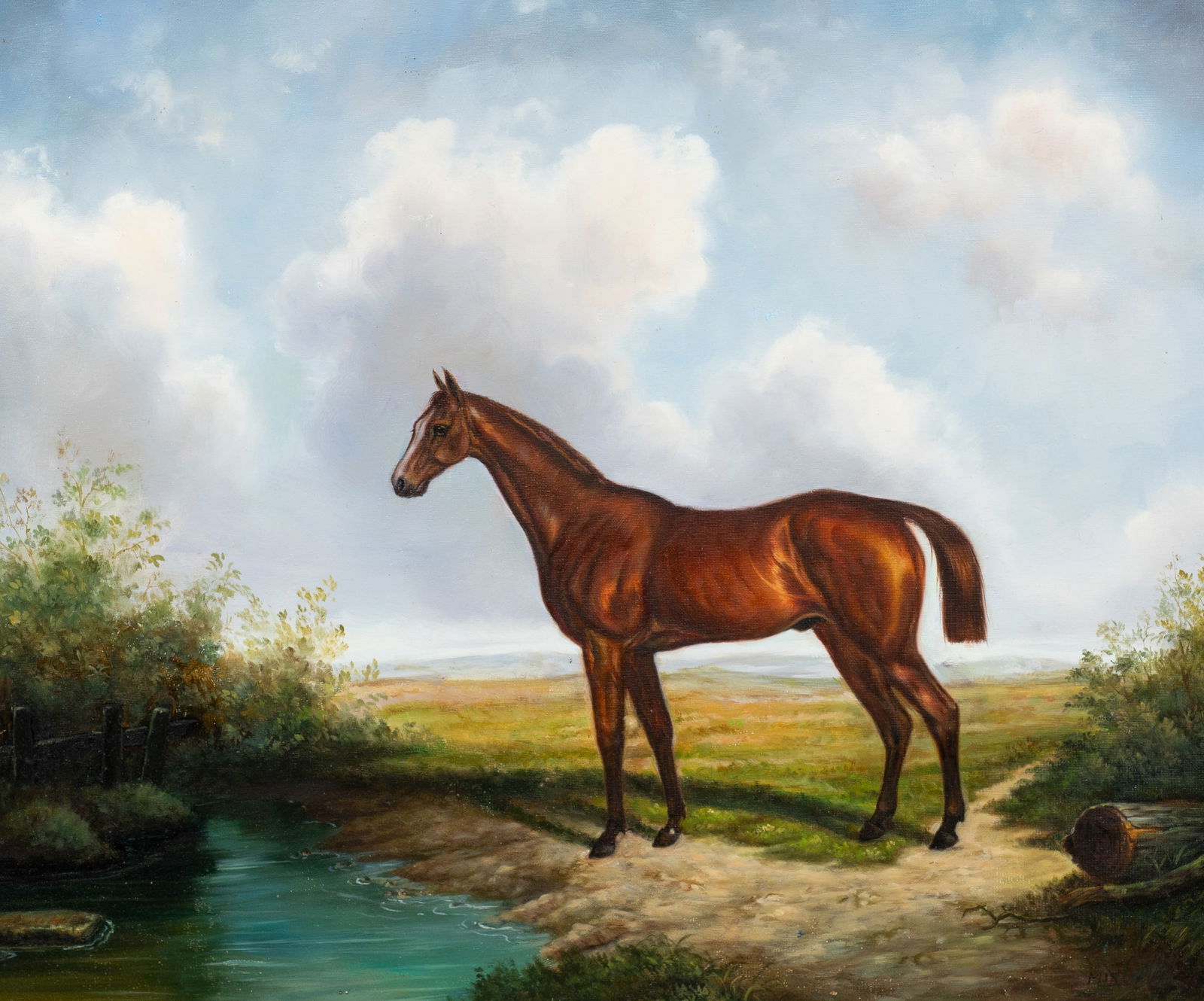 Contemporary Equestrian Portrait, Signed. (1 of 5)