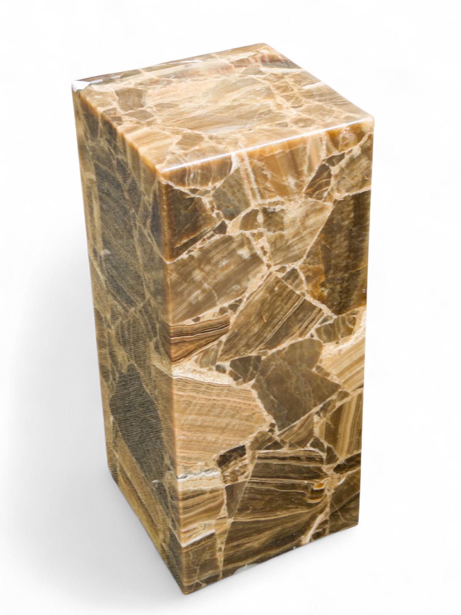 Green Onyx Stand or Pedestal. (1 of 9)