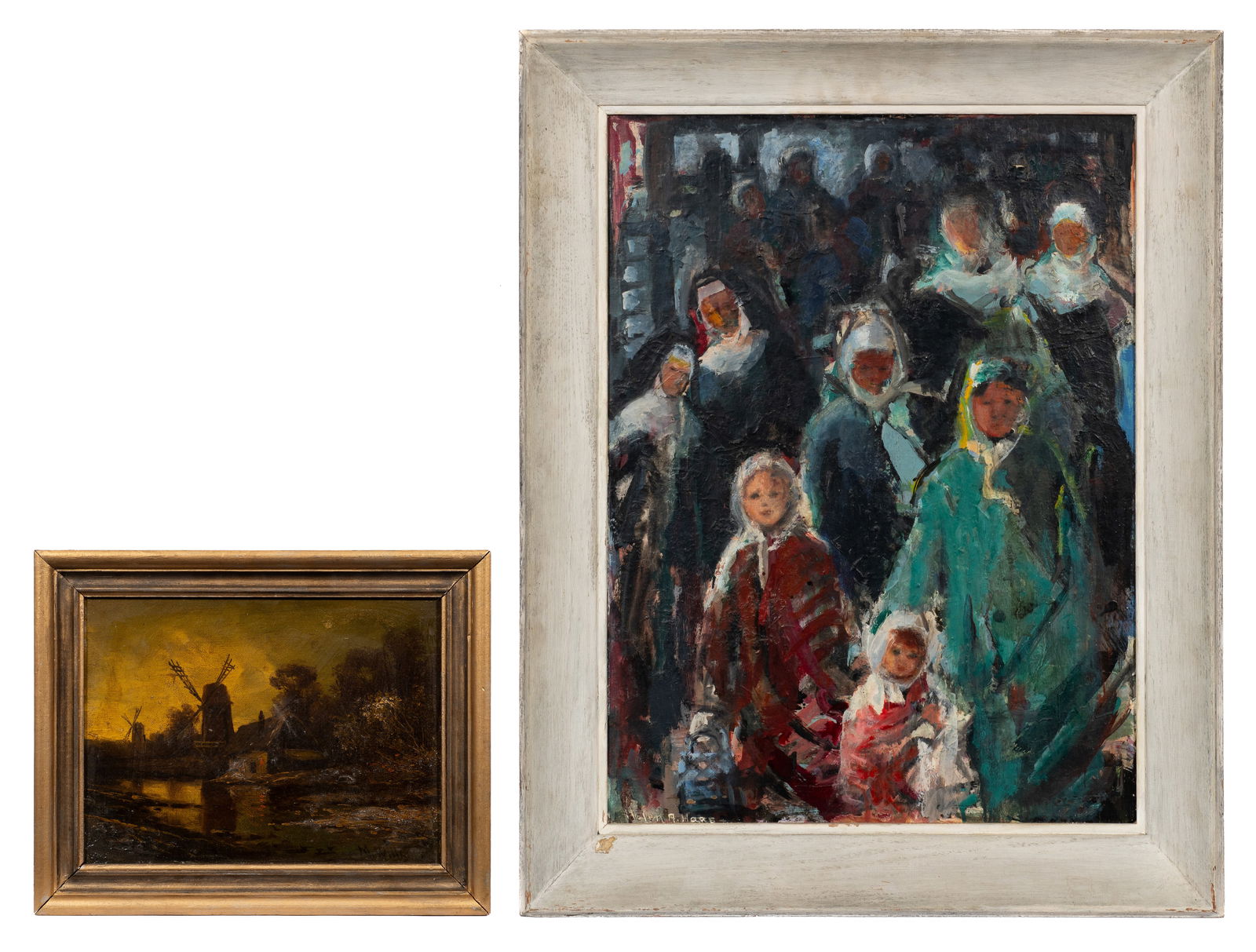 Lot of Two Artworks - Willson & Hare. (1 of 12)