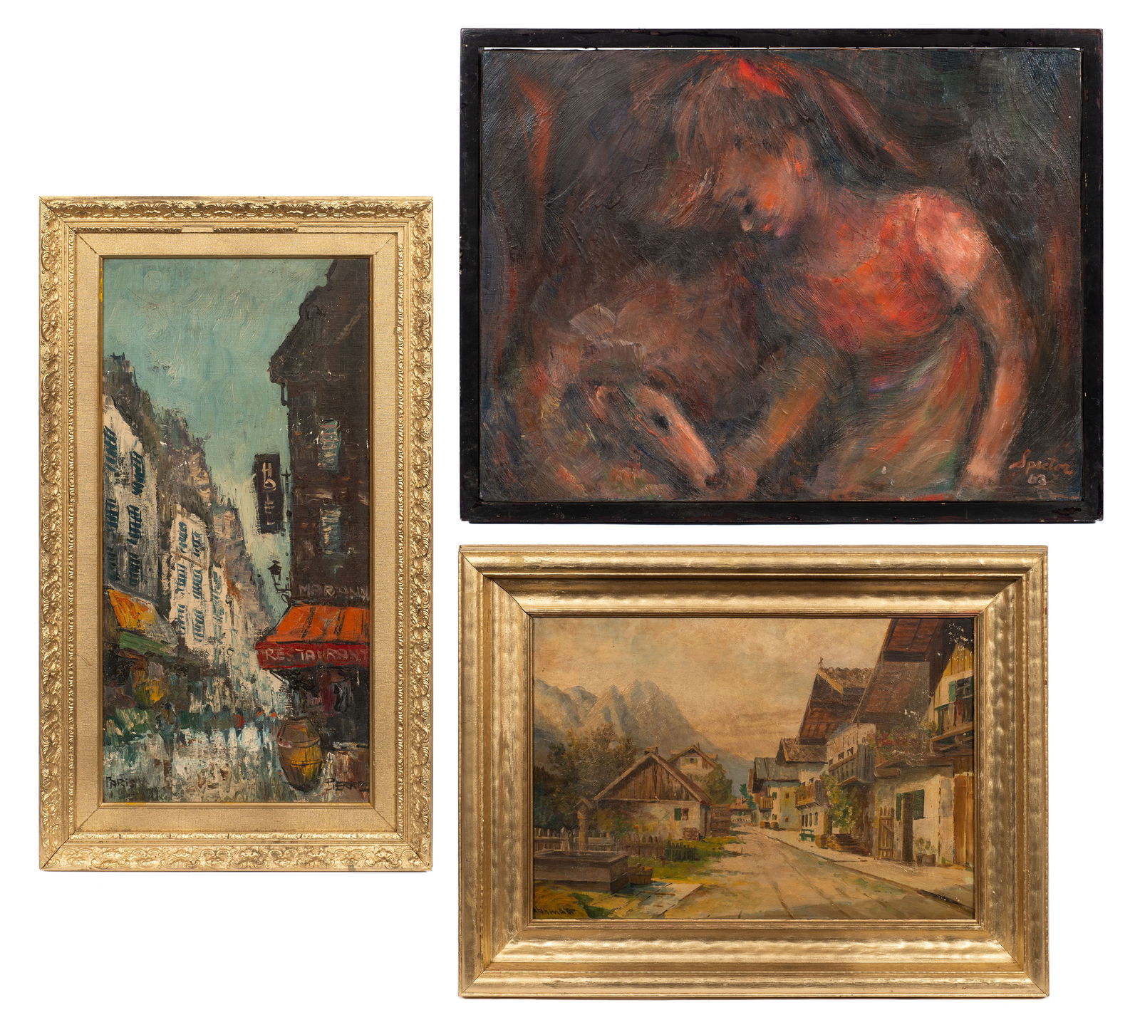 Lot of Three Artworks, Spector, Pierre, etc. (1 of 19)