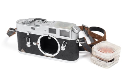 Leica M4 Camera Body with Filters.