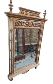 Louis XV Style Carved and Framed Mirror.