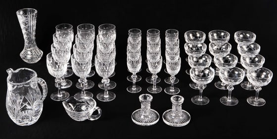 Waterford Curraghmore Stemware & More - 41 Pcs.