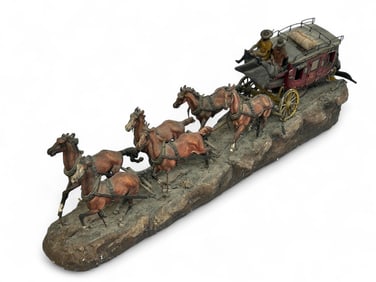 Earle E. Heikka, Overland Stage Line Sculpture.