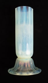 L.C.T. Tiffany Favrile Opalescent Footed Vase.