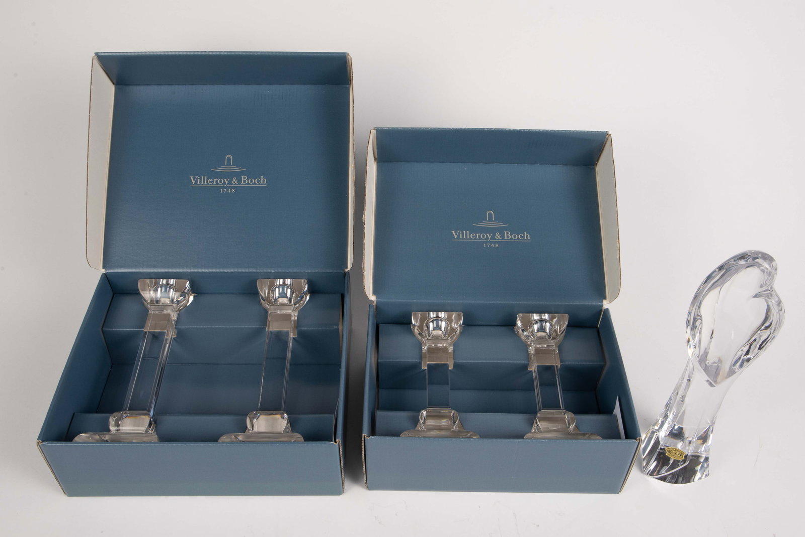 5 Crystal Items- Villeroy & Boch, Val St. Lambert. (1 of 9)