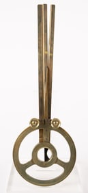 H. Hughes & Son Antique Brass Station Pointer.