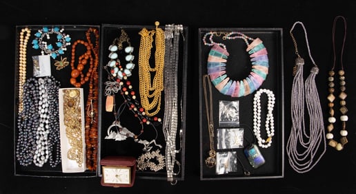 Lot of Costume Jewelry - Goldette, Kramer, J.J.