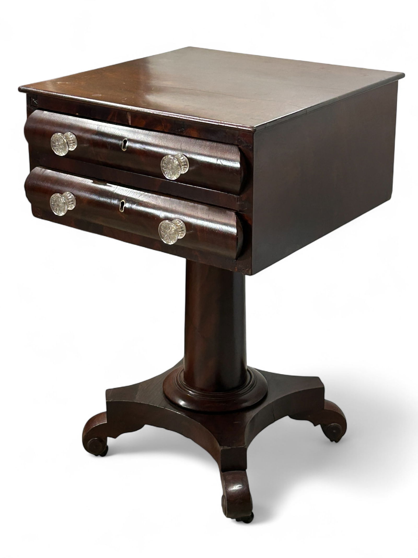 Empire Mahogany 2 Drawer Stand. (1 of 14)