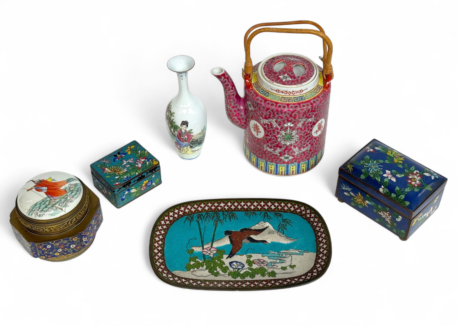 Lot of 6 Assorted Asian Items. (1 of 9)