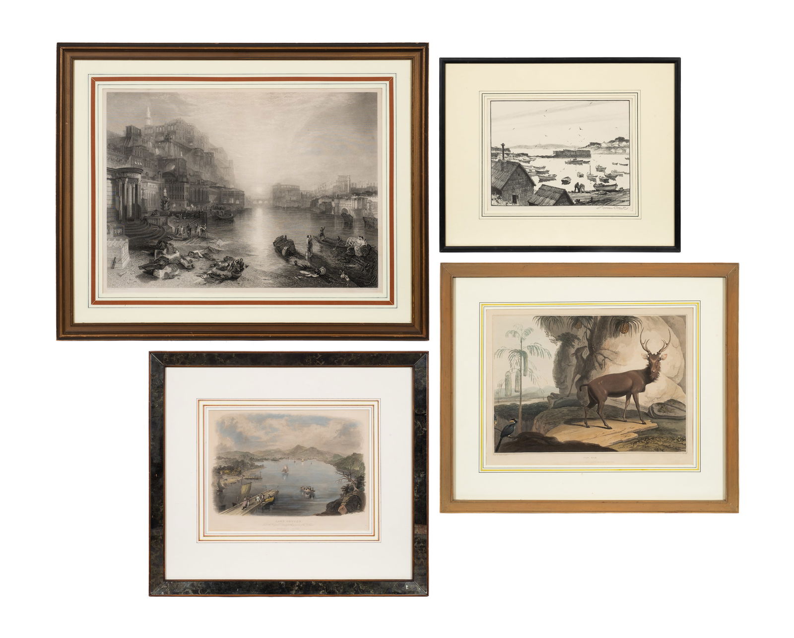 Lot: Four Prints - Daniell, Grant, Turner, etc. (1 of 20)