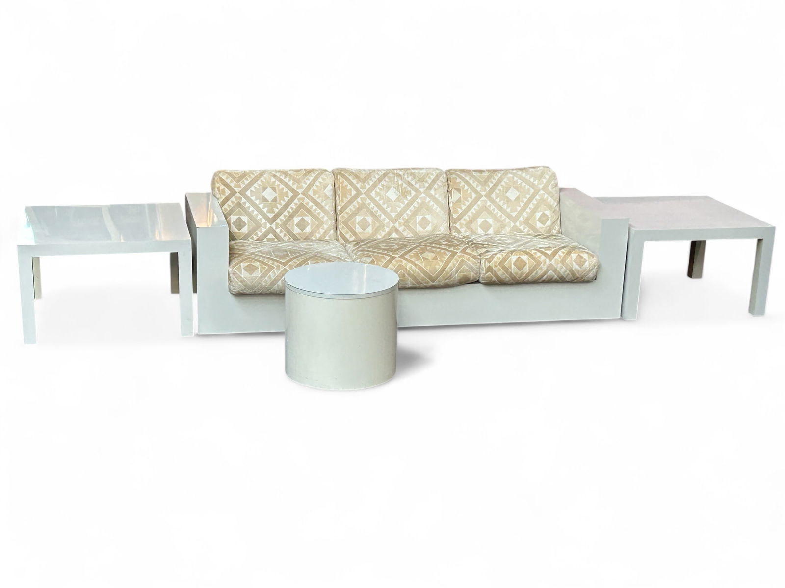 Milo Baughman - Thayer Coggin Sofa & Tables. (1 of 10)