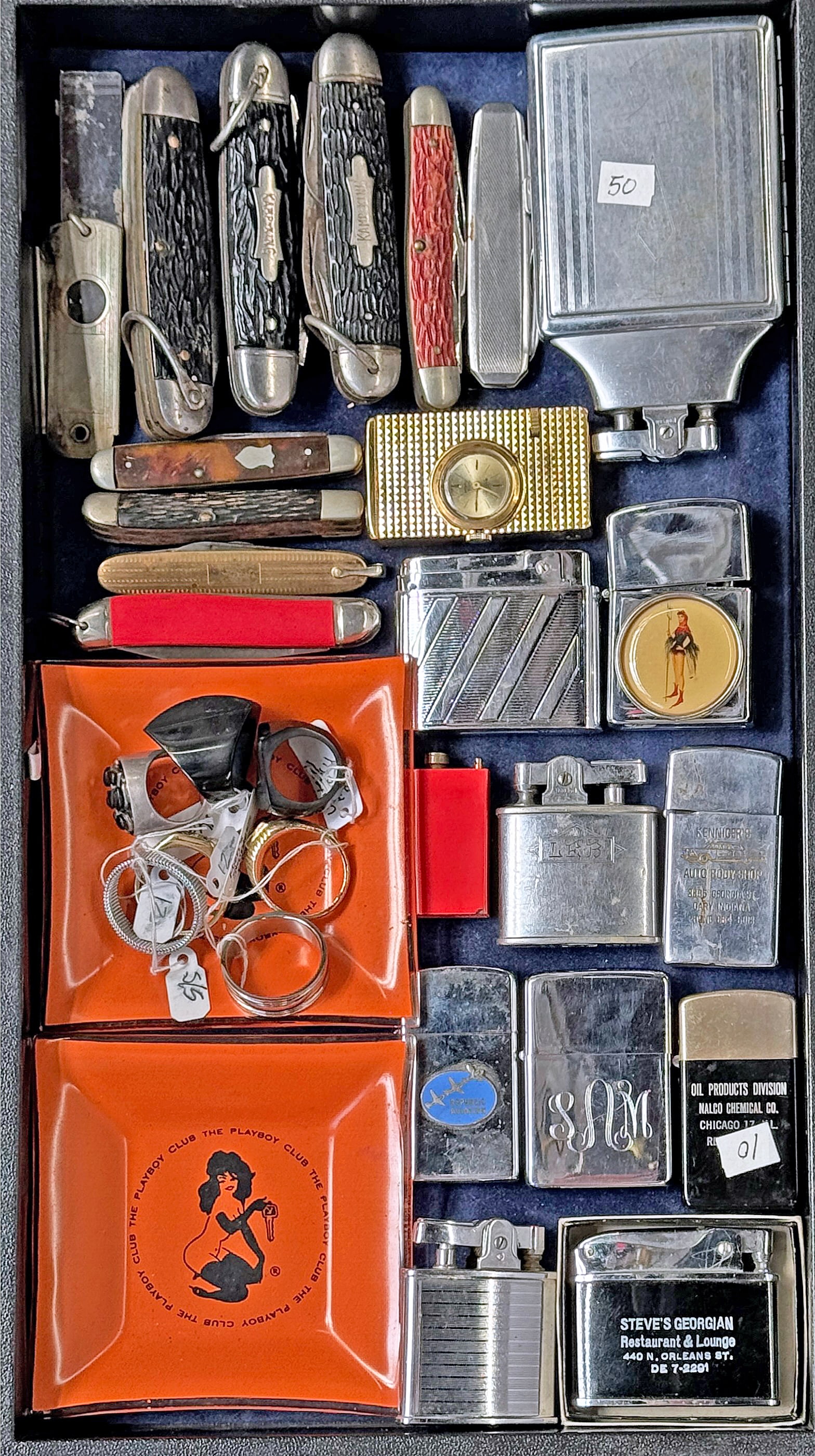 Lot of Vintage Pocketknives, Lighters, & More. (1 of 7)