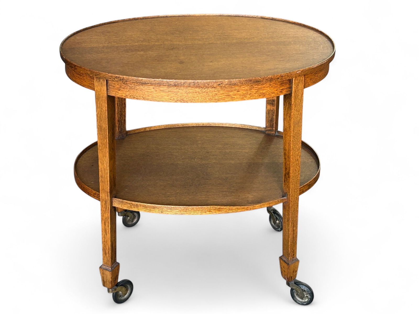 Vintage Oak Bar Cart. (1 of 5)