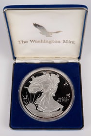 Walking Liberty Eagle Half Pound .999 Silver Coin.