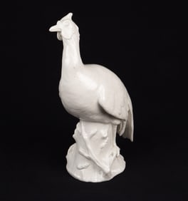 Blanc De Chine Style Sculpture of Game Bird.