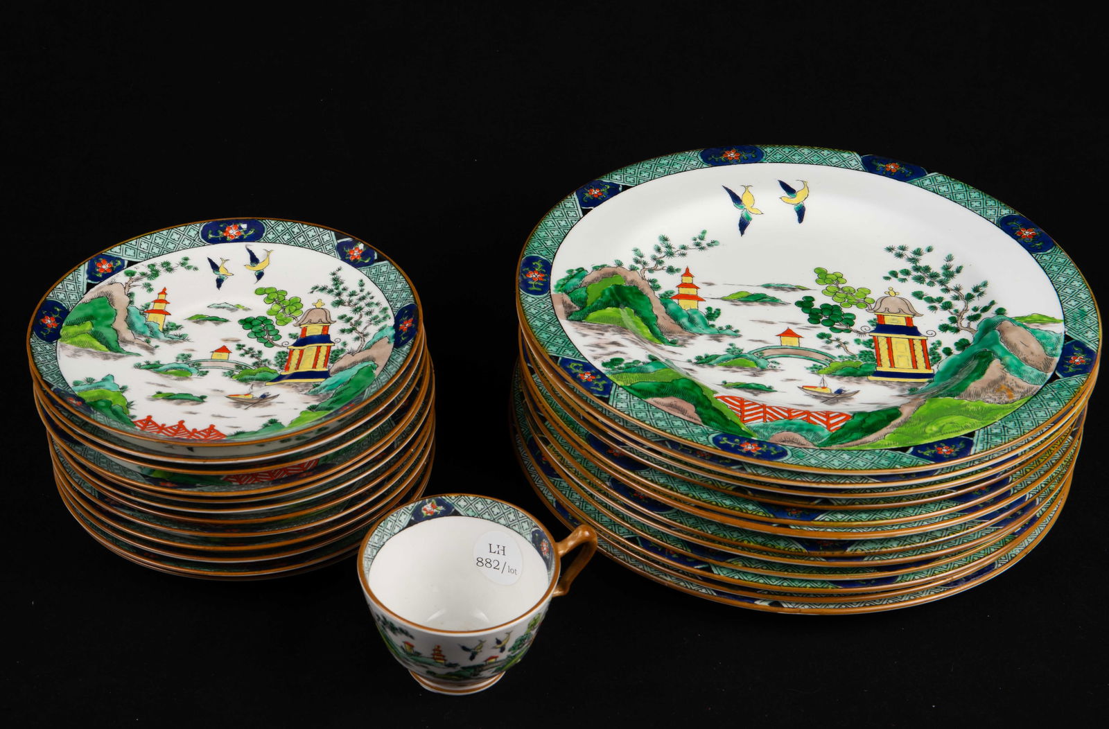 Crown Staffordshire for Tiffany & Co. China Set. (1 of 11)