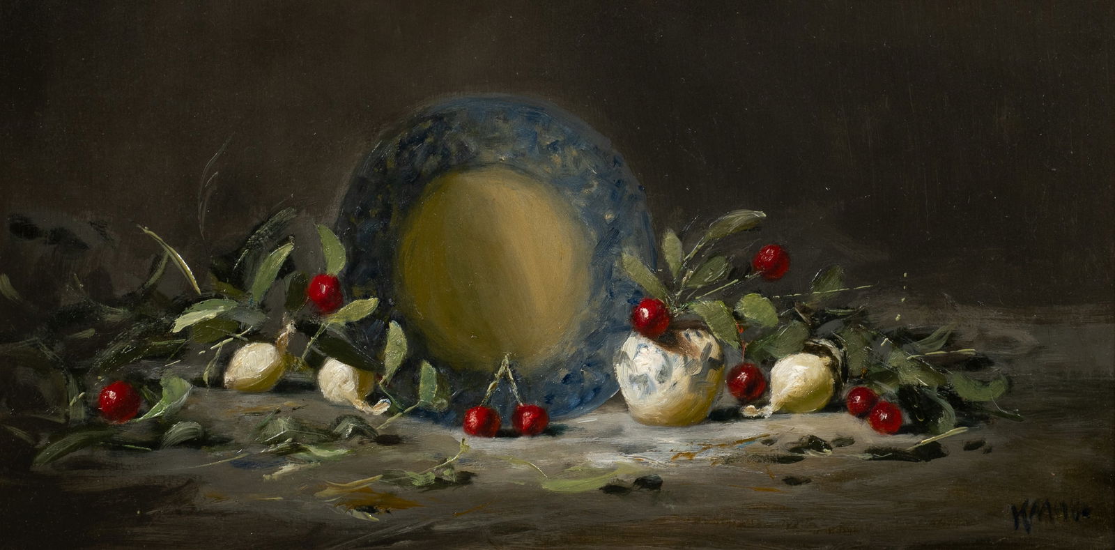 English Plate, Still Life by Kathryn Miller. (1 of 6)