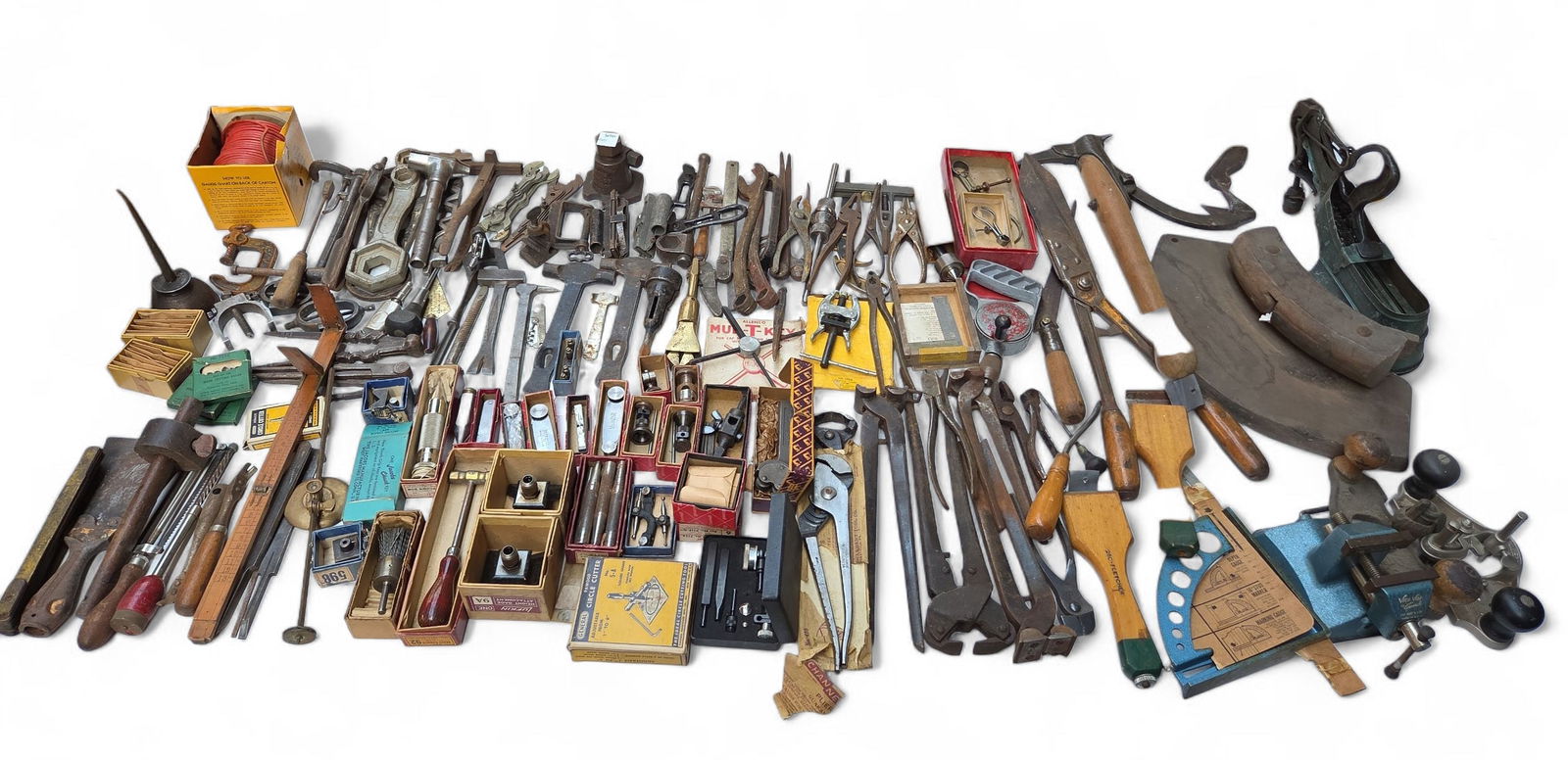 Lot of Primitive & Antique Tools. (1 of 3)