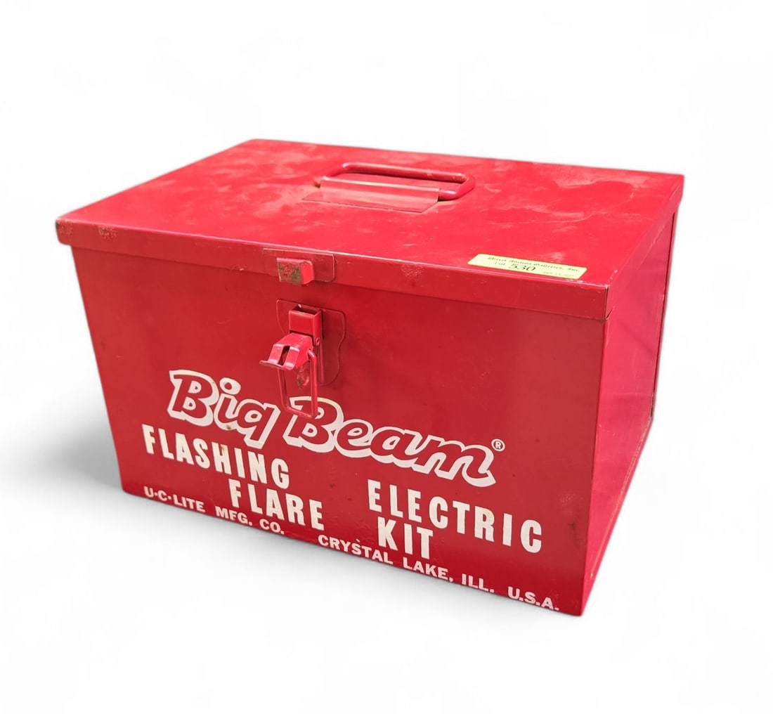 Vintage Big Beam Flashing Electric Flare Kit. (1 of 4)