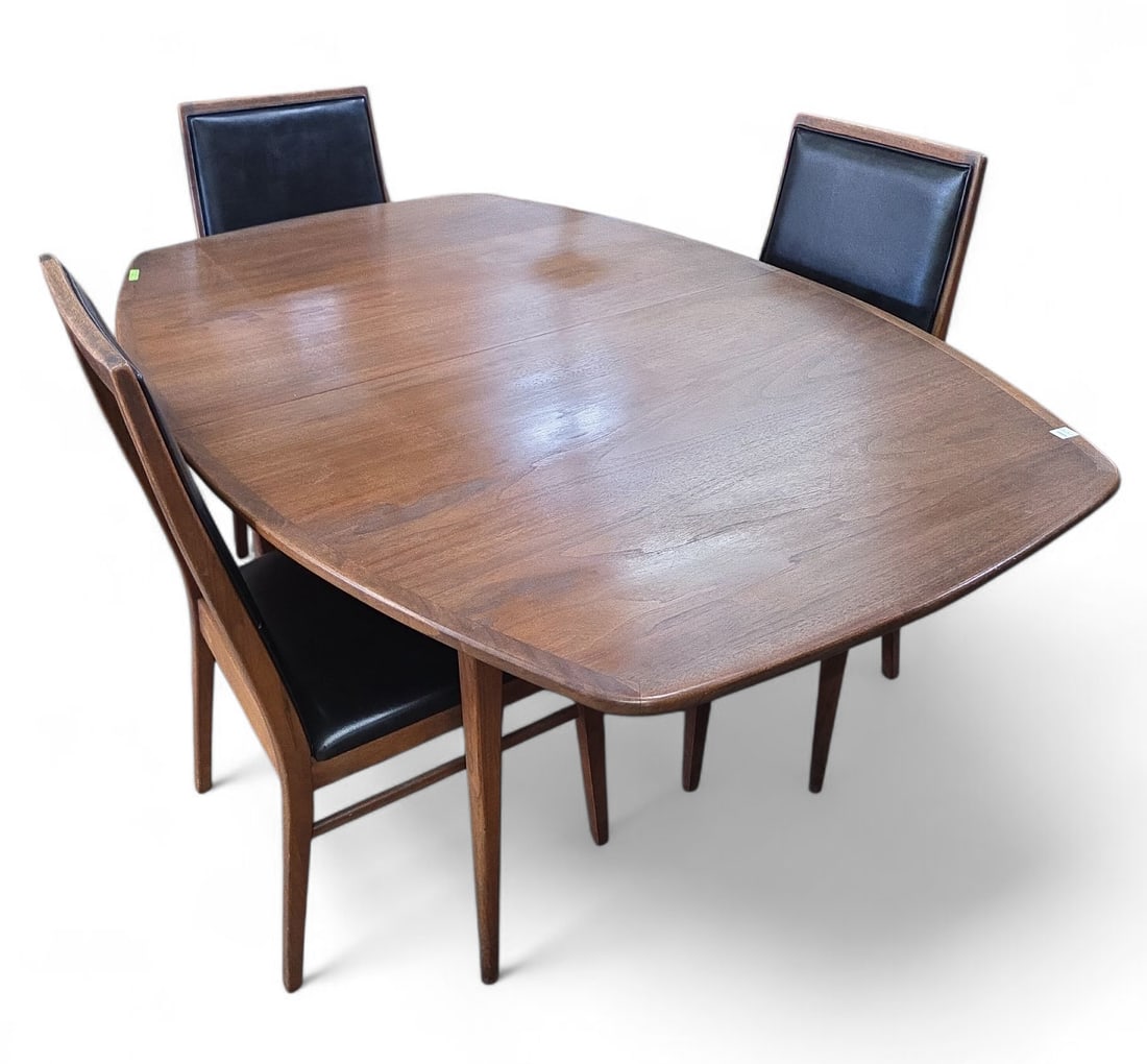 Mid Century Modern Teak Table and 3 Chairs. (1 of 5)