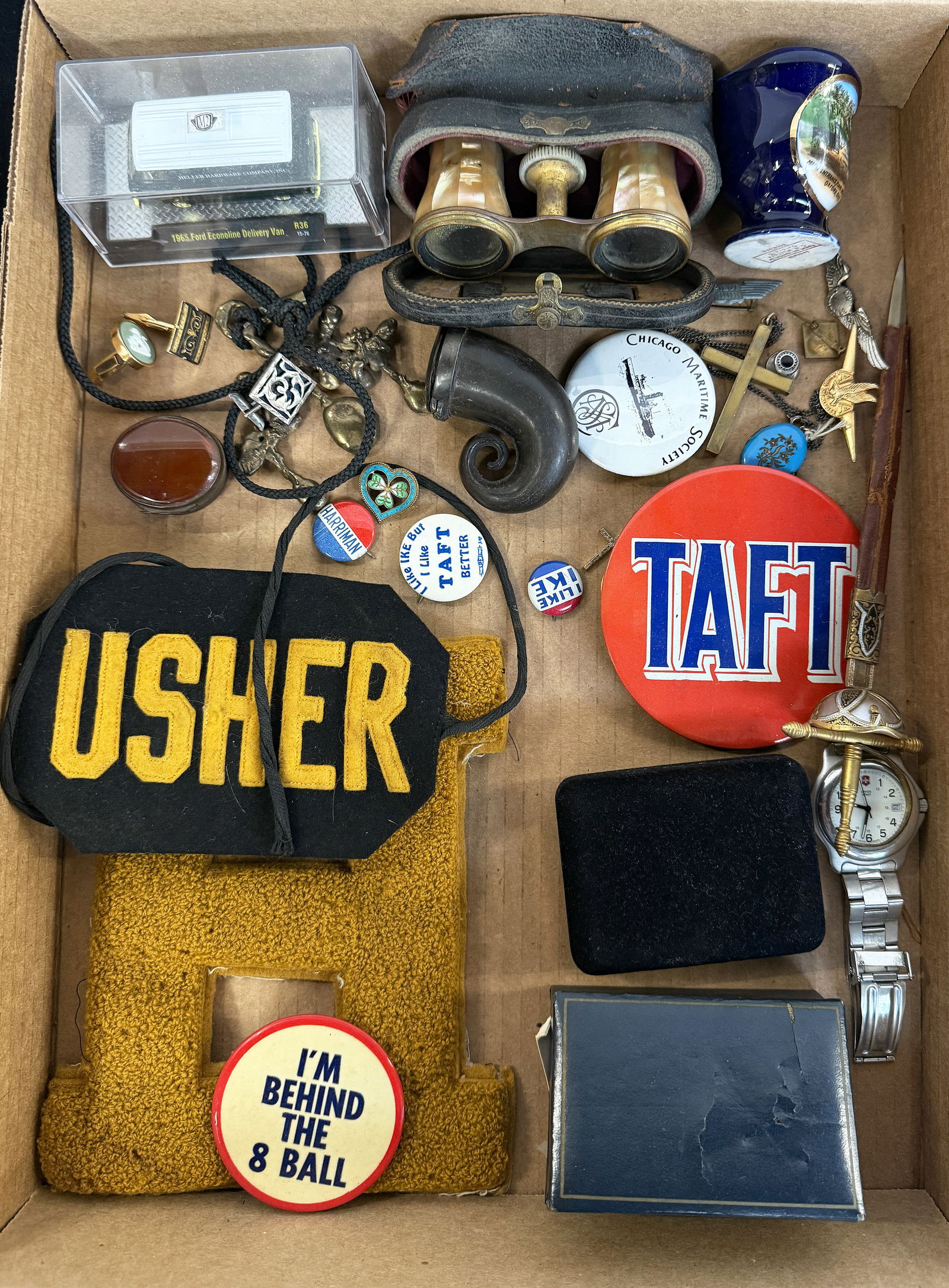 Asst. Antique & Vintage Items - Cuff Links & More. (1 of 5)