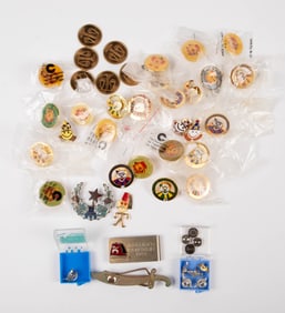 Lot of Shriner Pins & More, inc. 14K & Diamonds.