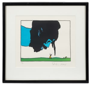 Peter Max Lithograph, "The Great Genie".
