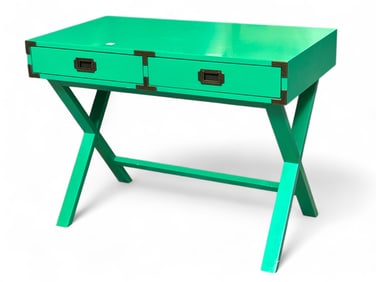 Crate & Barrel Land of Nod Green Campaign Desk.