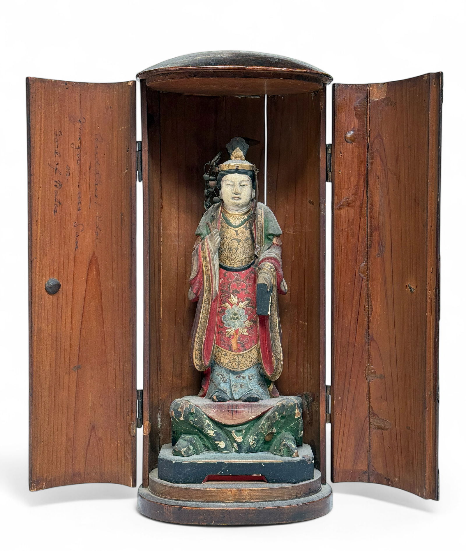 Meiji Period Japanese Travelling Buddha Shrine. (1 of 6)