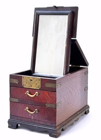 Early 20th Cent. Chinese Vanity Mirror Box.