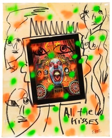 Abstract Expressionist Collage After Peter Keil.