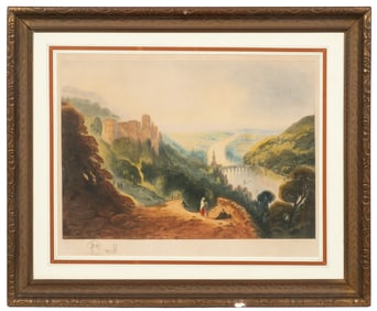 Aquatint by Richard Ranft, After J. M. W. Turner.