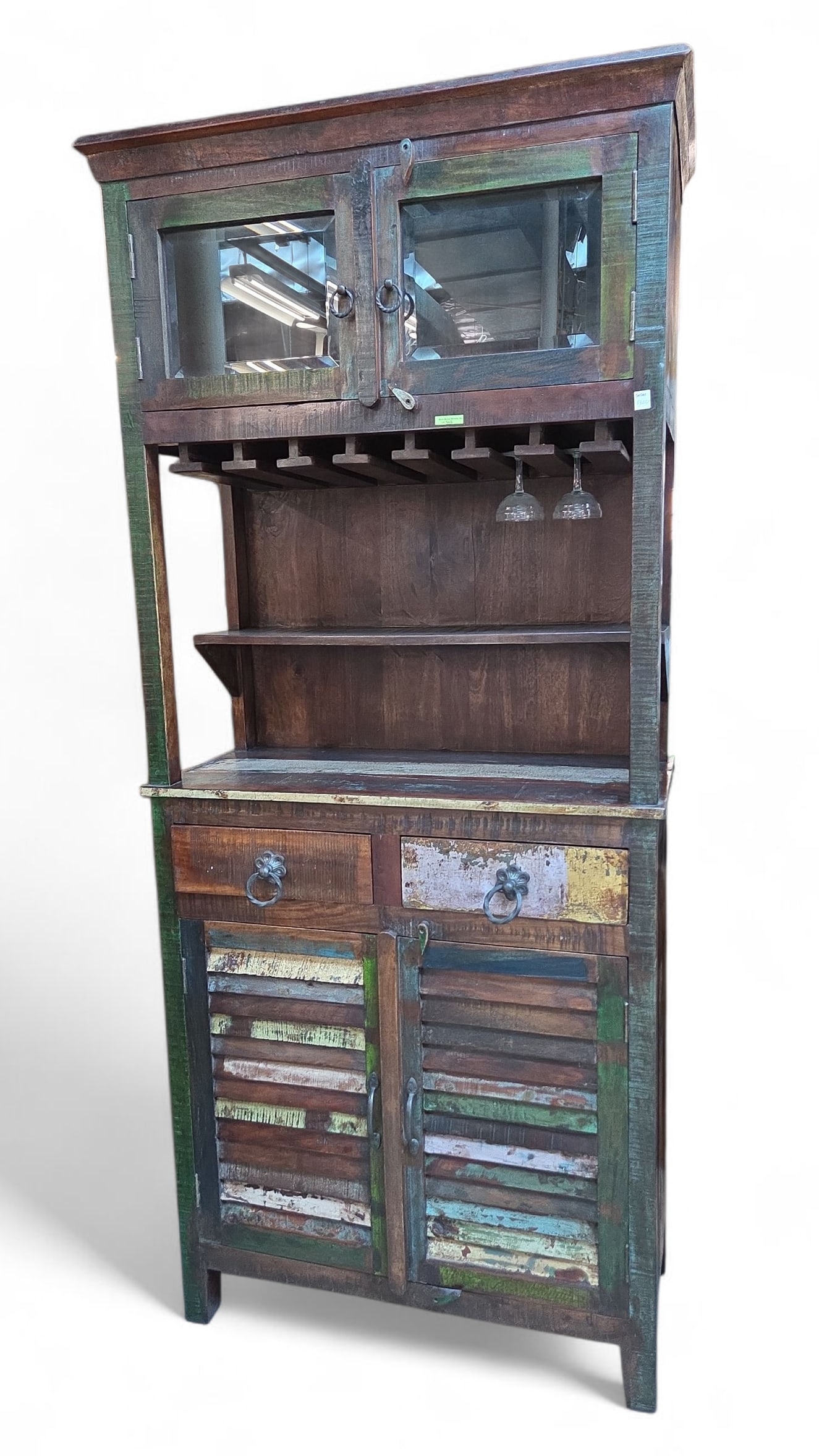 Contemporary Primitive or Rustic Style Bar Unit. (1 of 3)