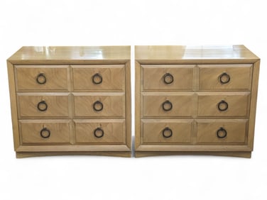 Pair of T.H. Robsjohn Gibbings Widdicomb Chests.