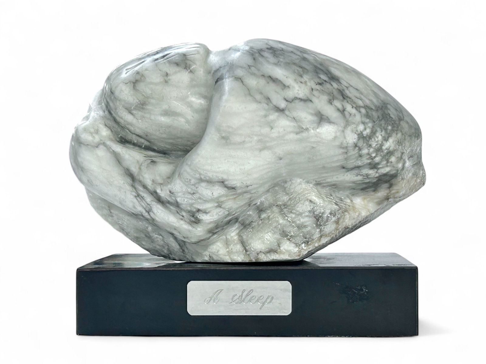 Marble Sculpture of Human Figure, Unsigned. (1 of 9)