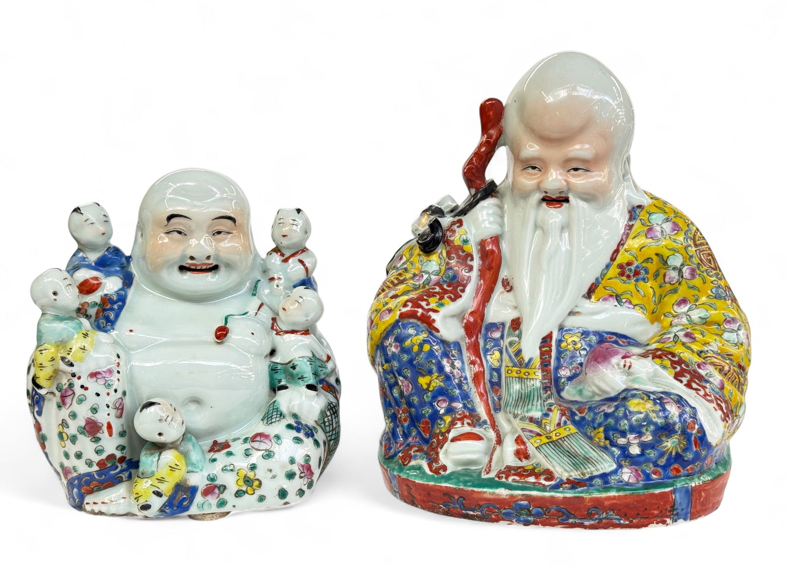 Two Early 20th Century Chinese Porcelain Figures. (1 of 4)