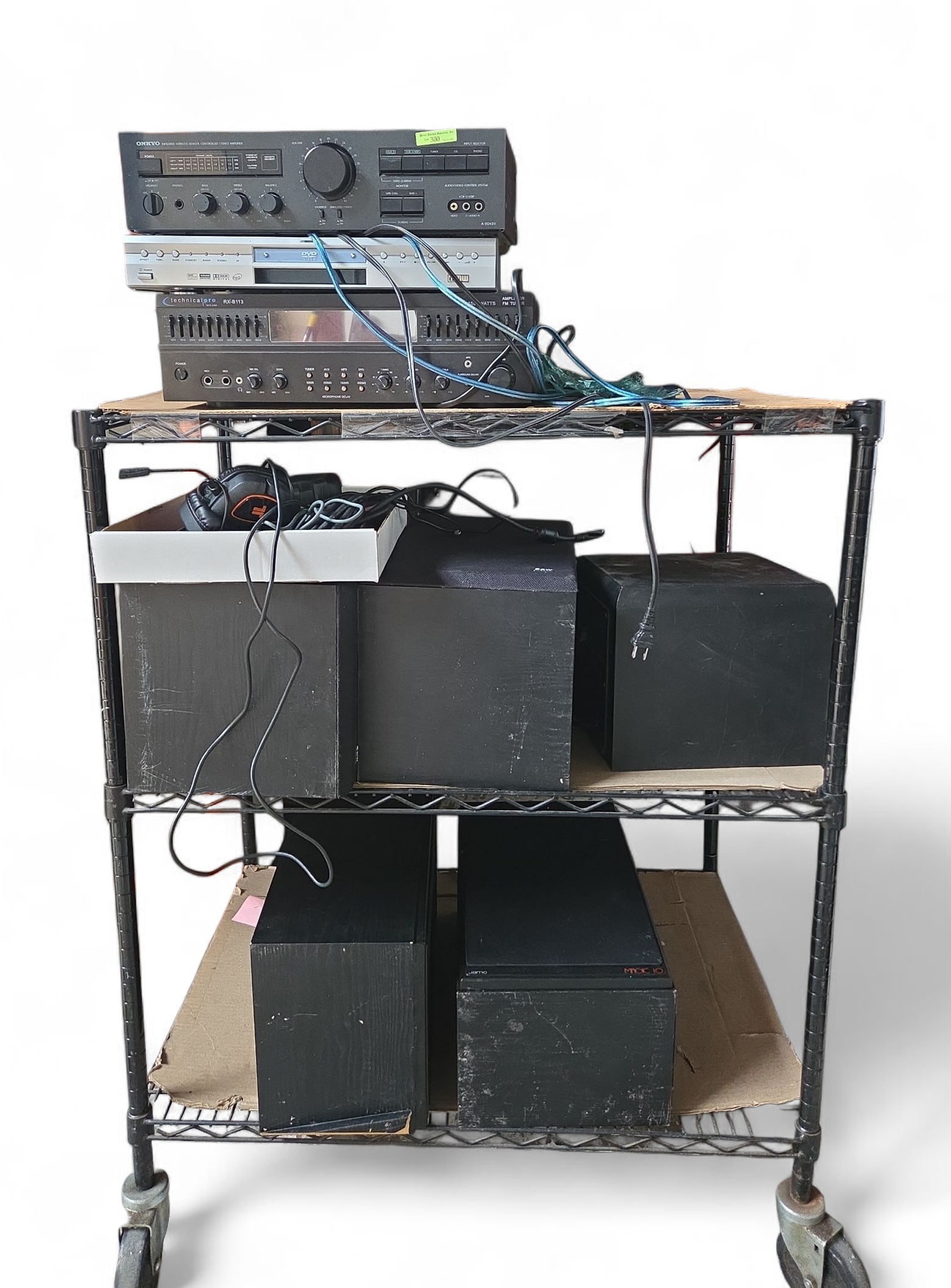 Lot of Media Equipment - Speakers, Amplifiers, Etc (1 of 2)