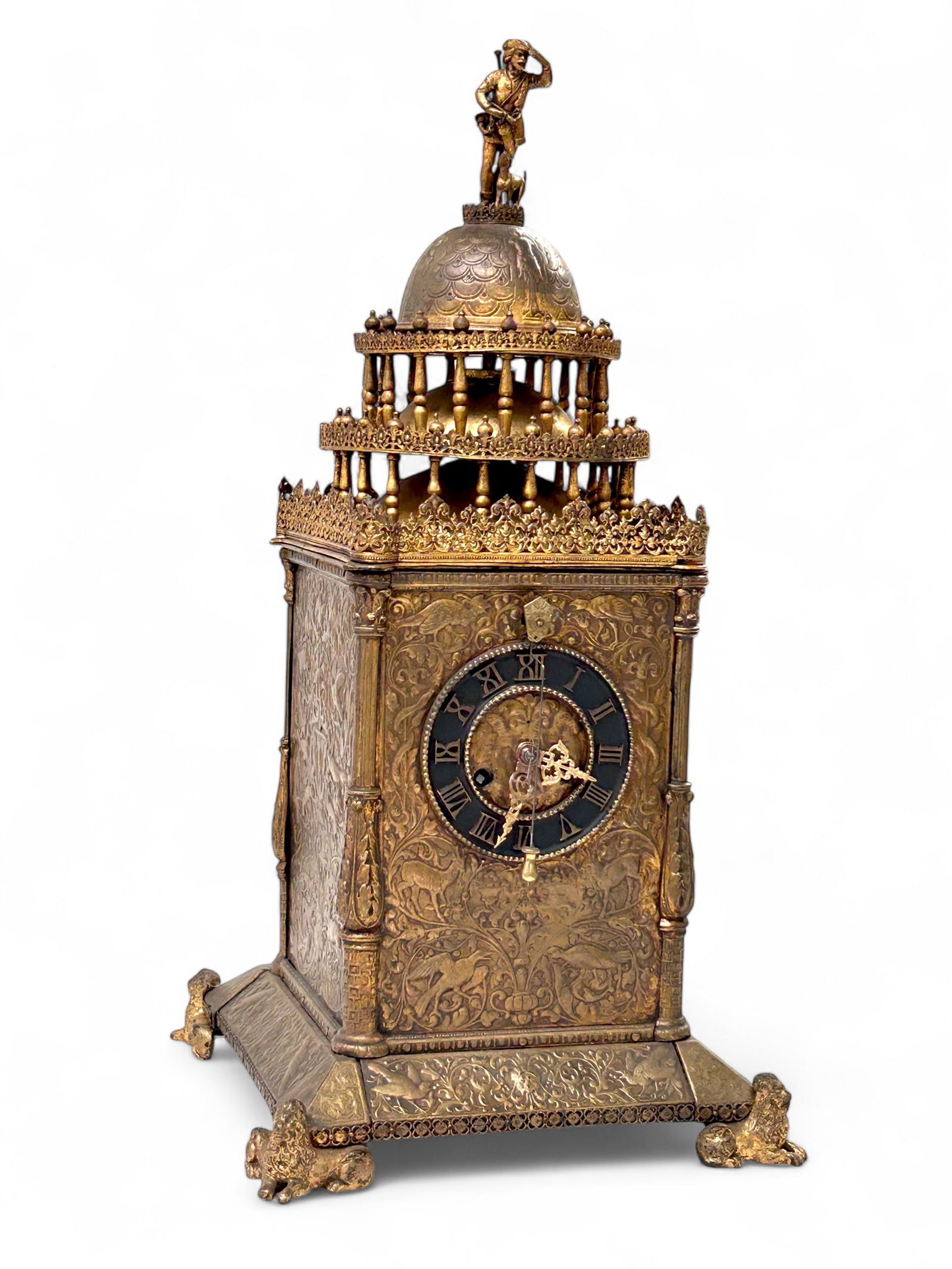 German Renaissance Revival Turret / Tower Clock. (1 of 11)