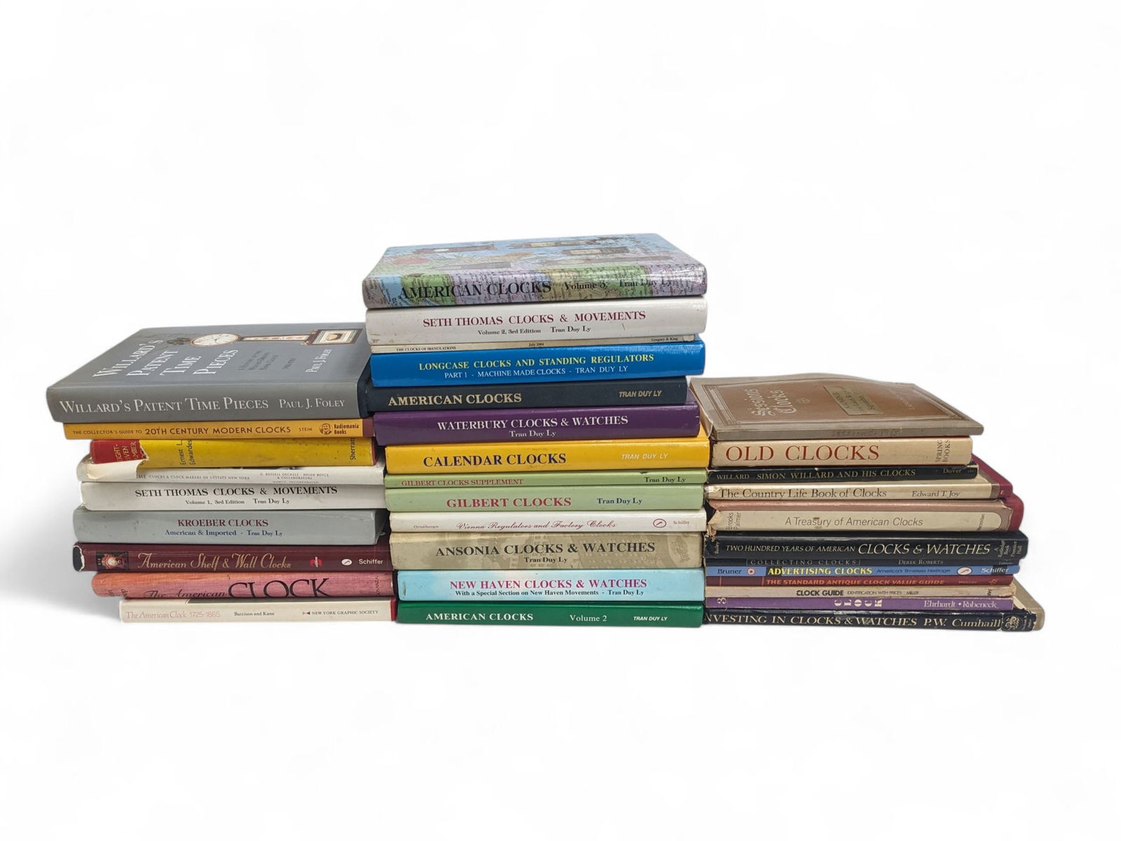 34 Mostly Coffee Table or Reference Clock Books. (1 of 1)