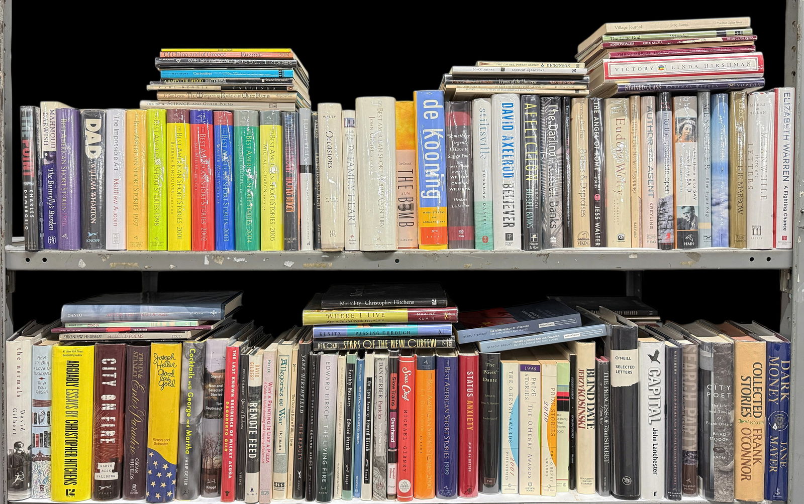 Lot of Mostly Hardcover Books- Poetry, Nonfiction. (1 of 3)