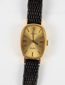Rolex Orchid 18K Gold Ladies' Watch.
