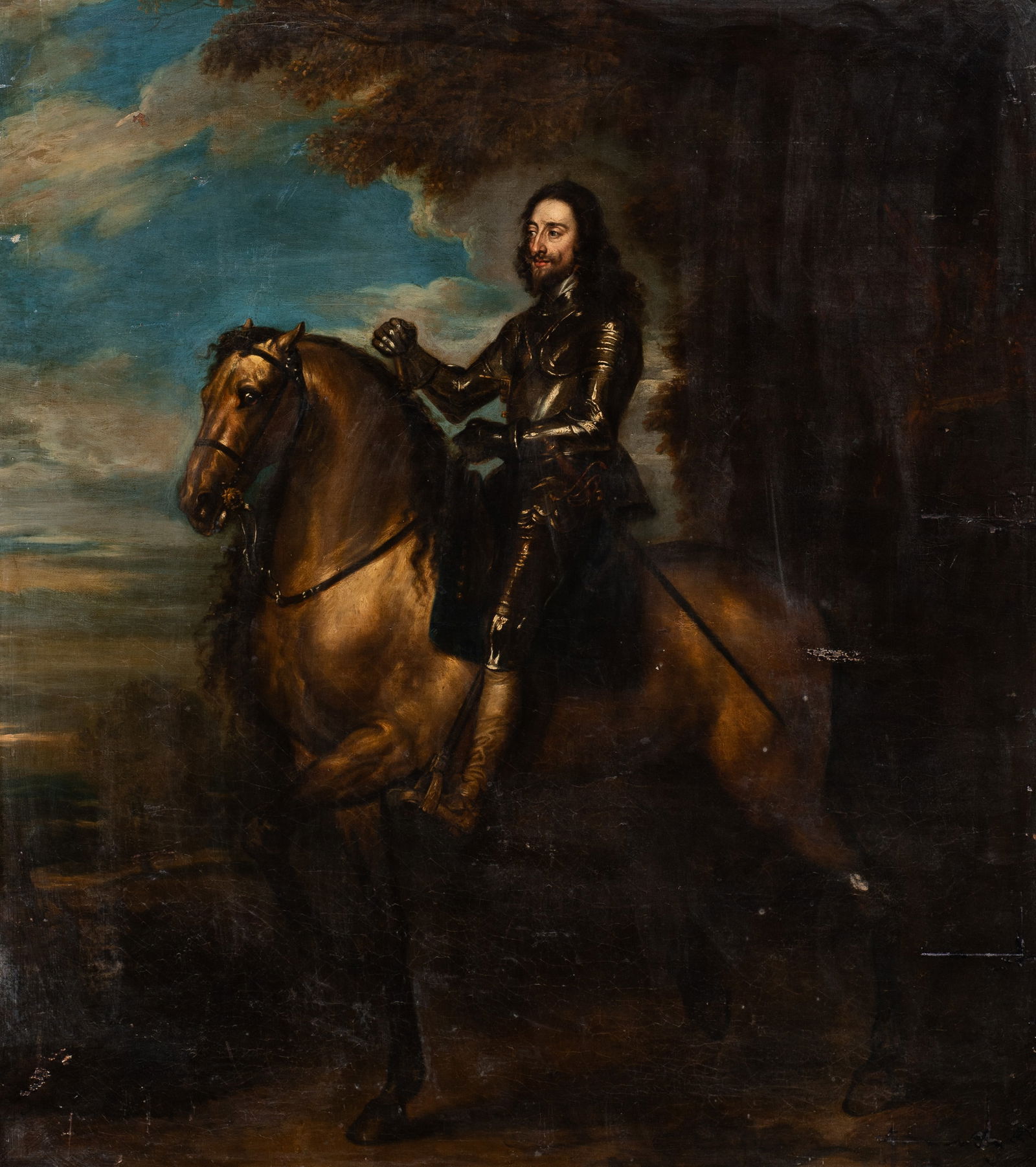Copy, Van Dyck's Equestrian Portrait of Charles I. (1 of 7)